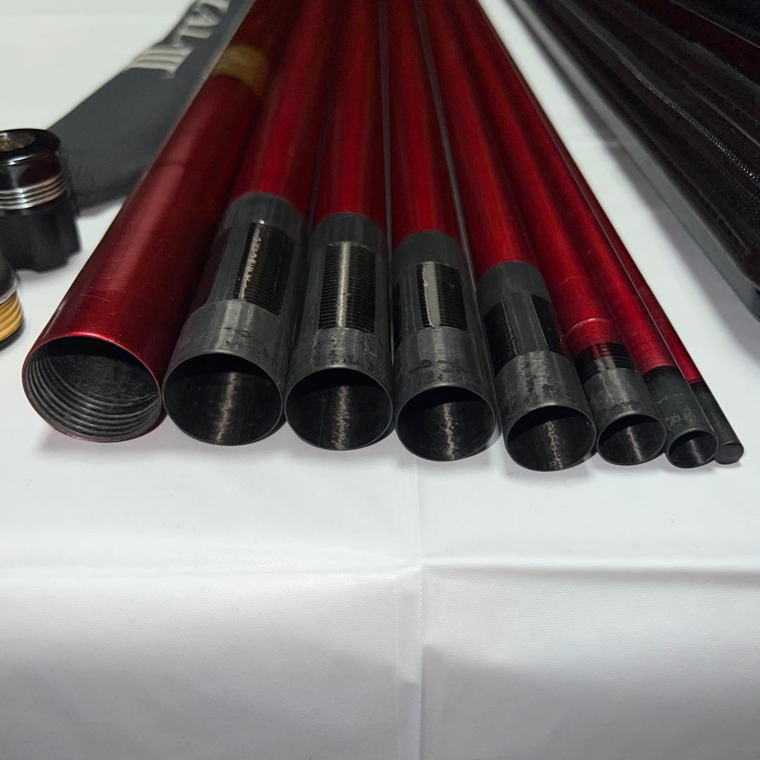 がま鮎 パワースペシャルⅢ 引抜荒瀬95赤レッド【がまかつ】+他種カバー