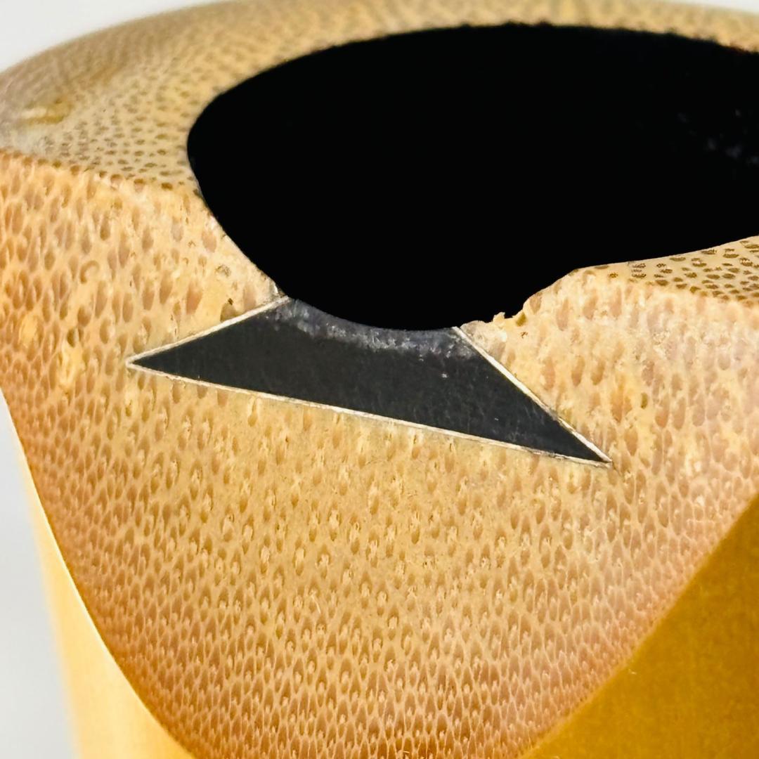 尺八 林山 銘 1.9尺 歌口銀縁 藤巻 銀三線 琴古流 和楽器 笛 虚無僧