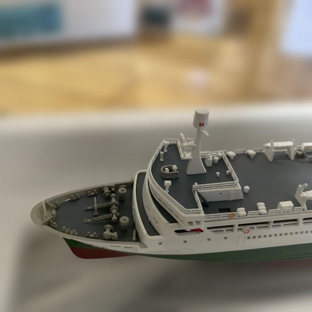 【高級コレクターズ】天賞堂 津軽丸型 1/500 完成 Ln076