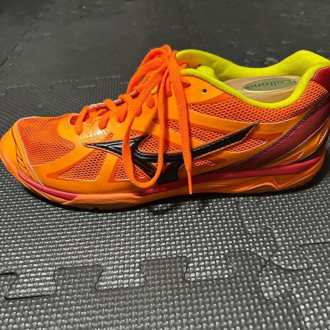 ミズノ　バレーボールシューズ ヒノトリ　ロイヤルフェニックス　オレンジ　28cm