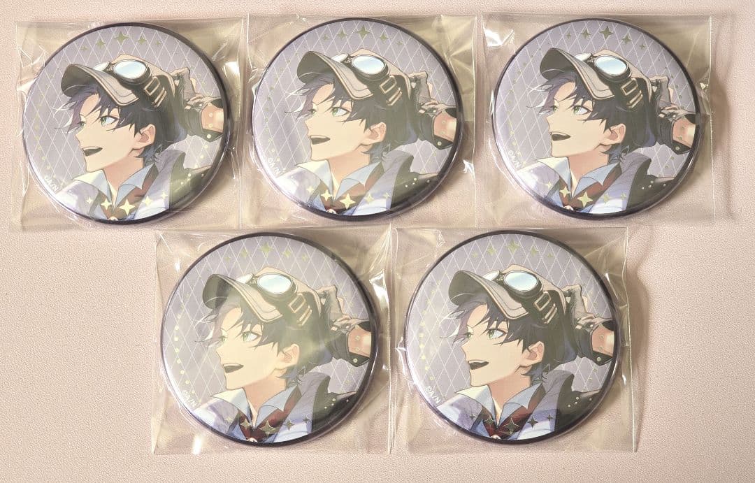 剣持刀也　缶バッジ