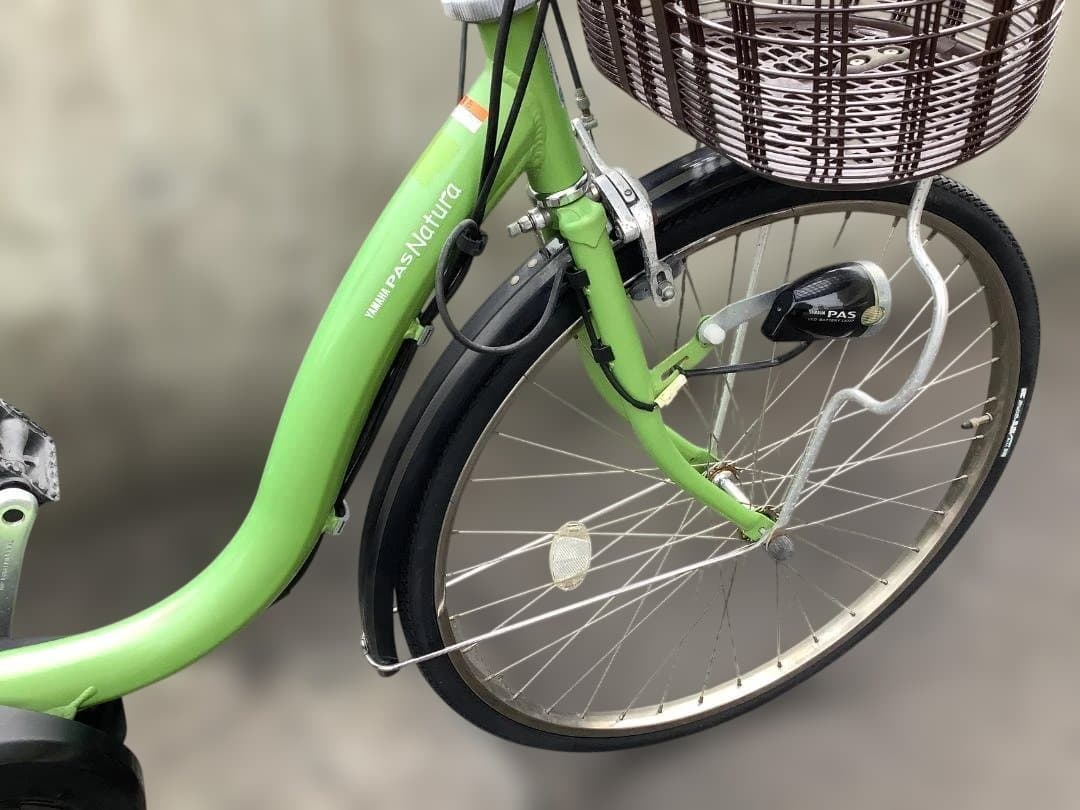 整備済☆送料込！ヤマハ パスナチュラT 26インチ 電動アシスト中古車