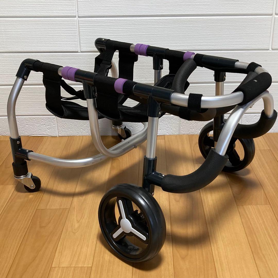 ニシムーページ■中型犬用4輪　犬の車椅子　犬の歩行器　+オプション