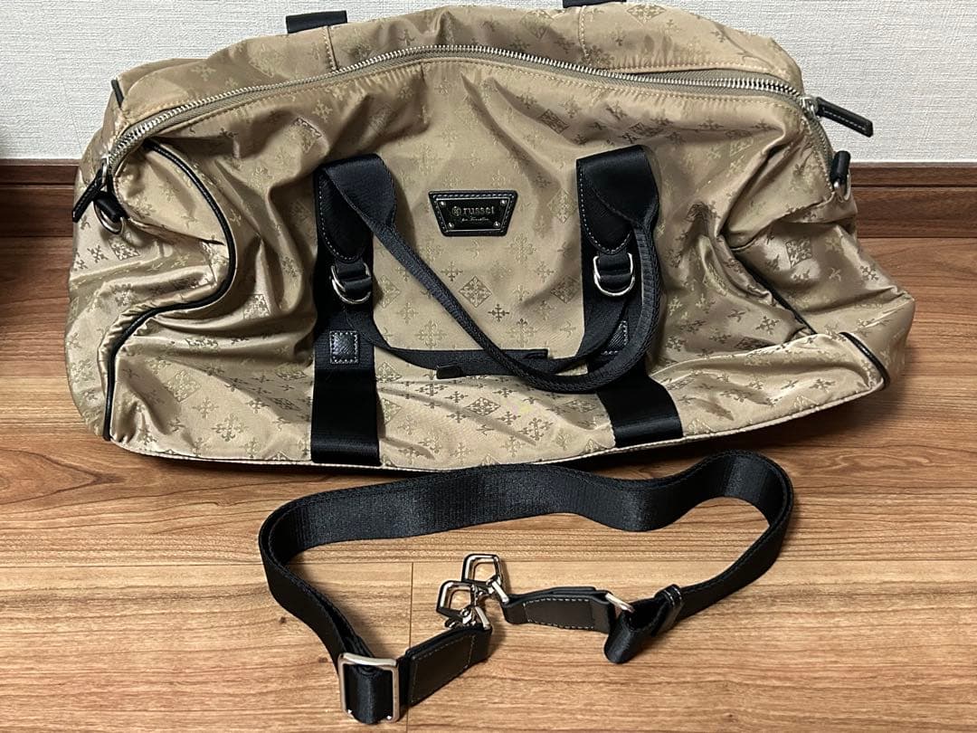 レア 美品 廃盤 russet ラシットフォートラベラー ボストンバック