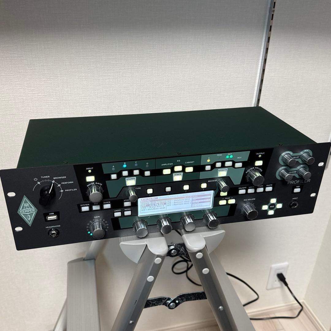 シ*サ様 KEMPER PROFILER RACK POWERAMP無し