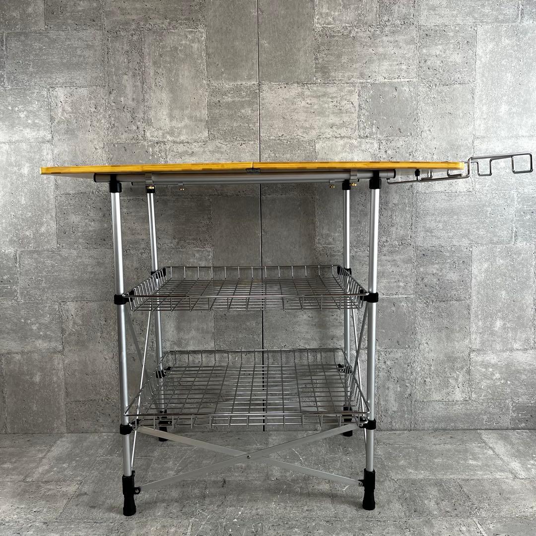 廃盤  Peak フィールドキッチンテーブル 竹 CK-012T