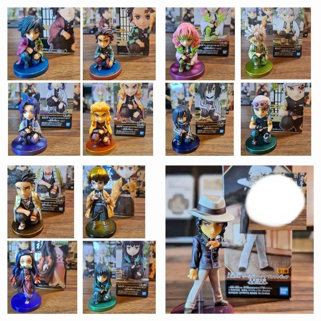 早い者勝ち 鬼滅の刃 フィギュア セット 13体リペイント ワーコレ