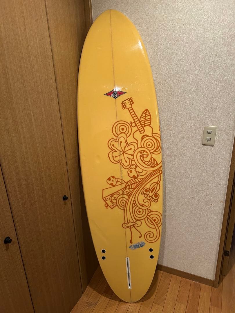 BEARサーフボード 6.6 エッグ　シングルスタビ