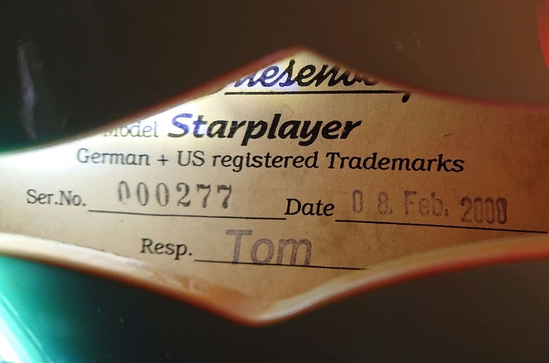 デューゼンバーグ Duesenberg Starplayer 椎名林檎