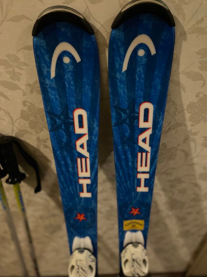 HEAD ジュニア キッズ スキー 板 ビンディング付き　117cm