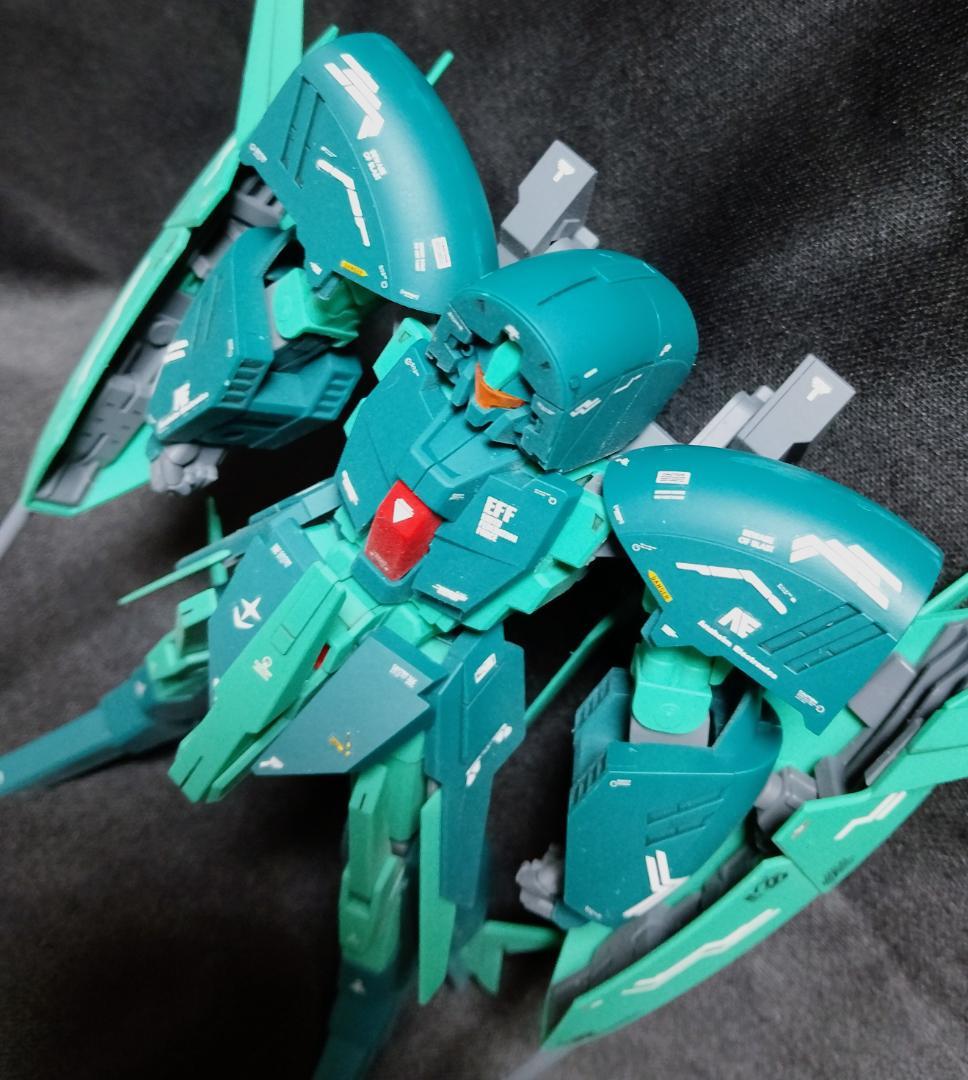 完成品 HGUC 1/144 アンクシャ 組立て済 ガンダムユニコーン ジャンク