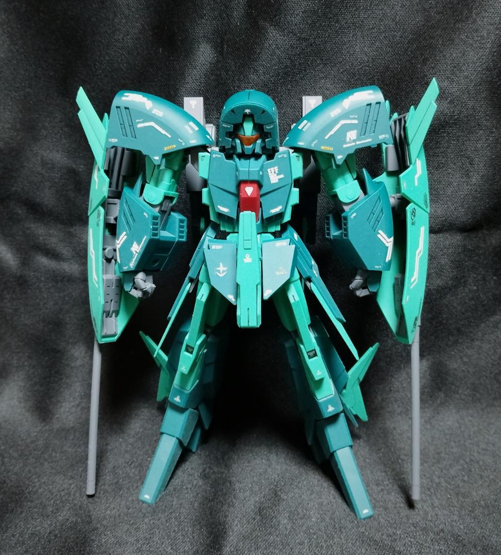 完成品 HGUC 1/144 アンクシャ 組立て済 ガンダムユニコーン ジャンク