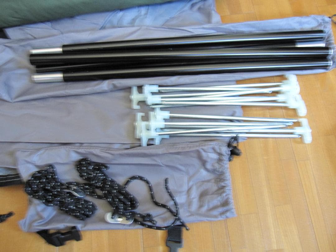 DOD　ムシャテント・グランドシートのセット　未使用品