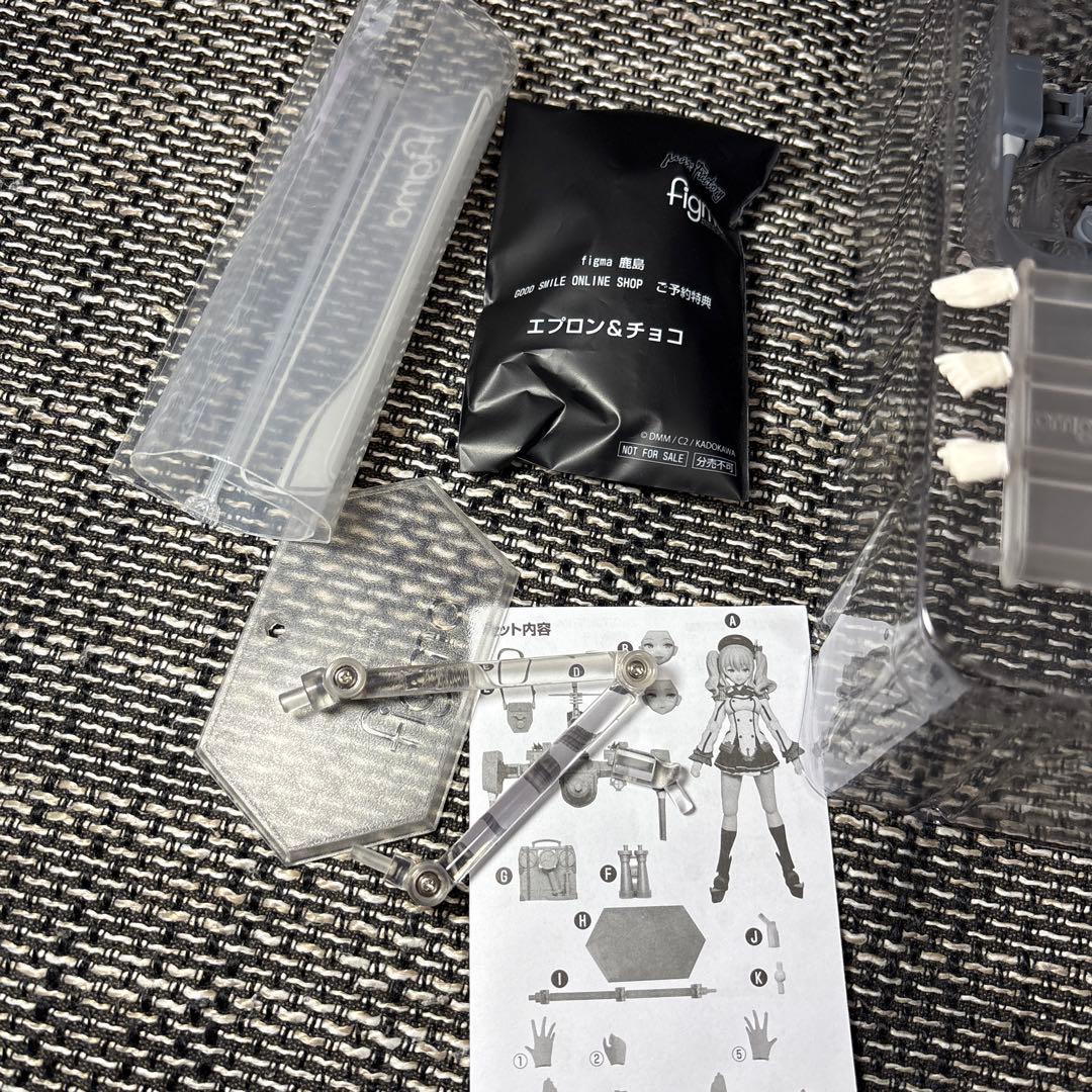 艦隊これくしょん -艦これ- 鹿島 figma 特典付 フィギュア