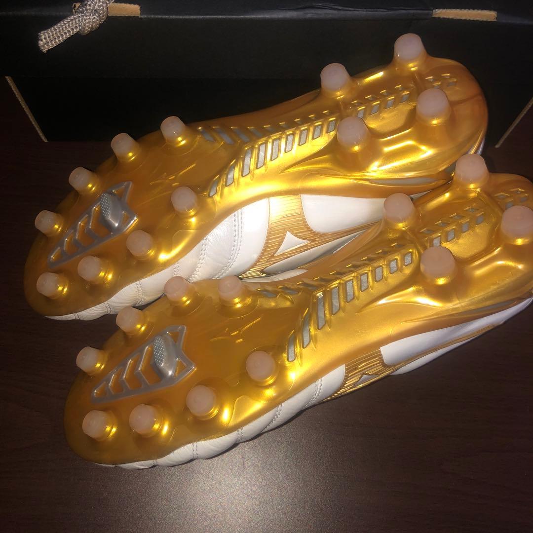 新品 タグ付 モレリアネオ4 ジャパン 24.5cm Bright Gold