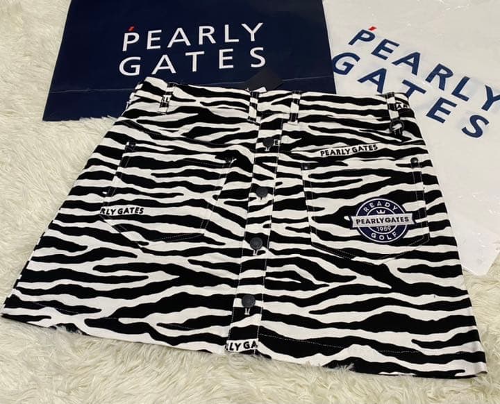 人気完売品パーリーゲイツ Ｃ／Ｐｕハイパワードビーストレッチ ＜ゼブラサイズ2