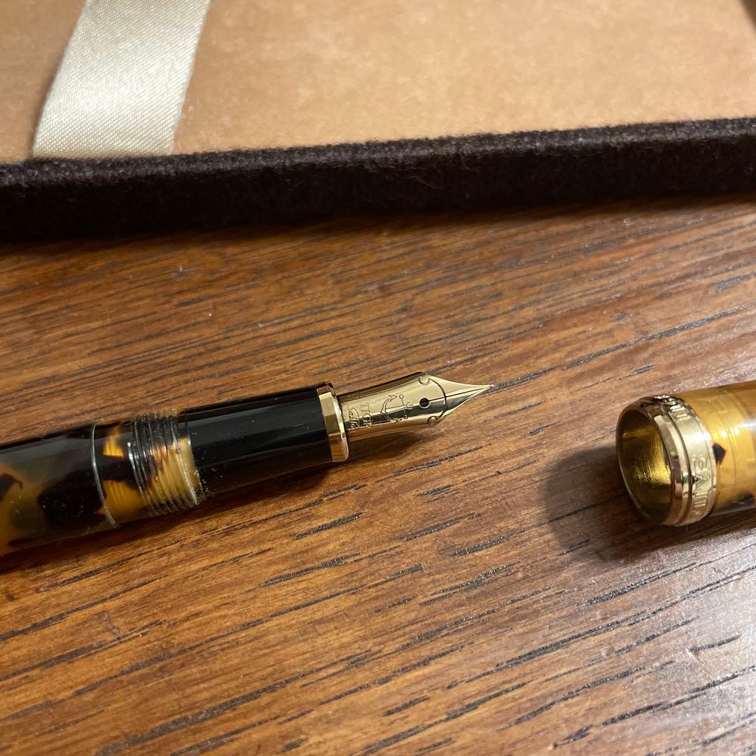 廃盤品　鼈甲　べっ甲　SAILOR セーラー　FOUNDED 1911 万年筆