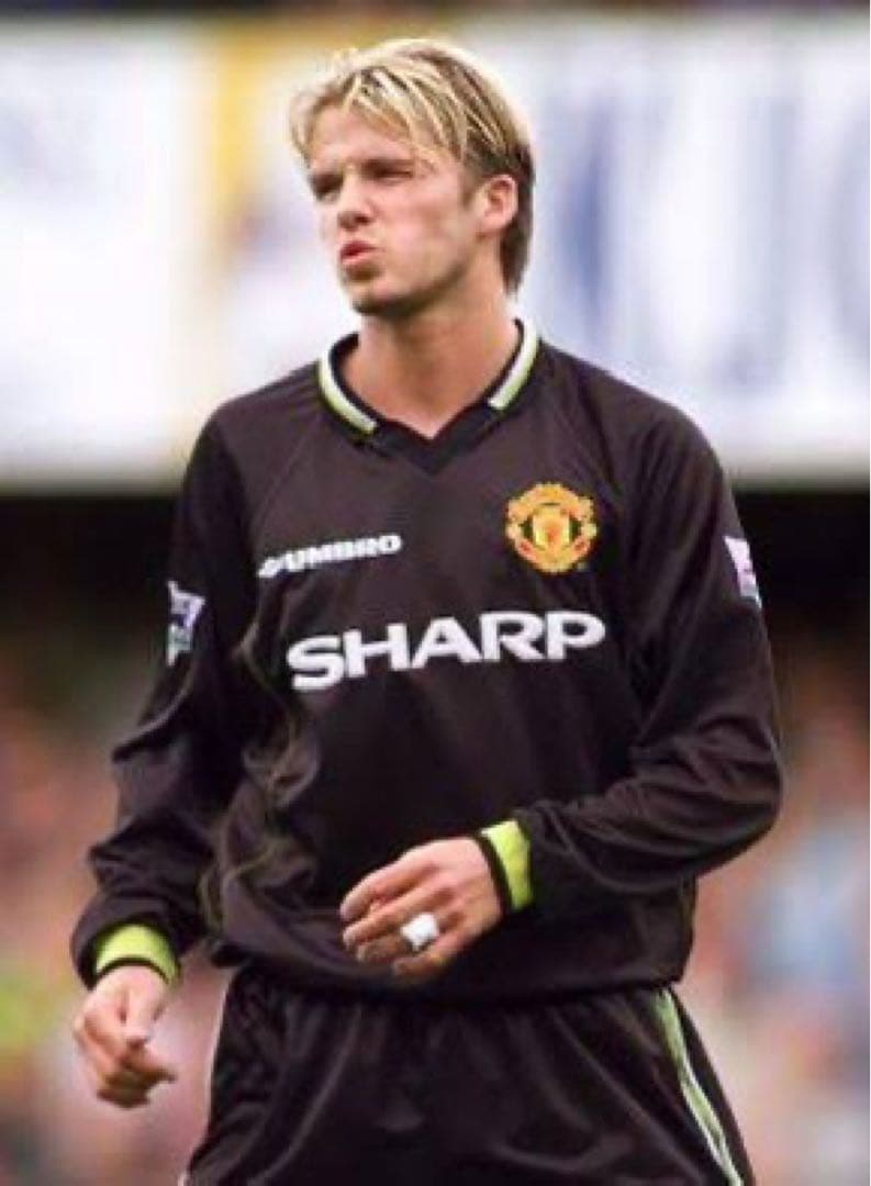 マンチェスターユナイテッド　サードユニフォーム　長袖　マンU 98 ゲームシャツ