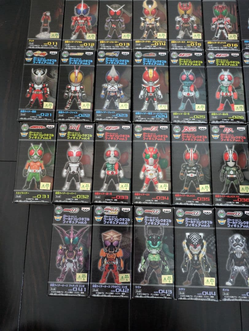 仮面ライダー ワールドコレクタブルフィギュア 48体 未開封