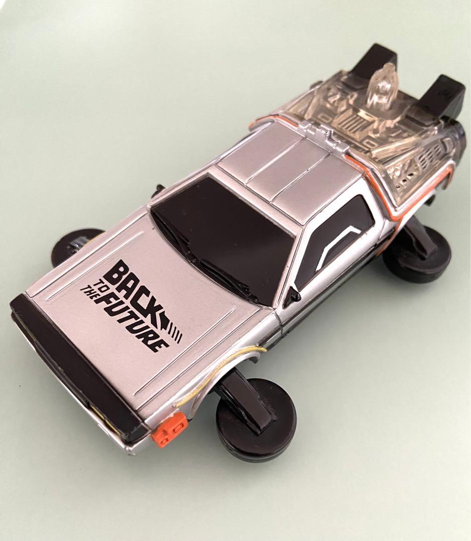 今週のみ【レア年代物】光る‼︎バック・トゥ・ザ・フューチャー デロリアン ミニカー