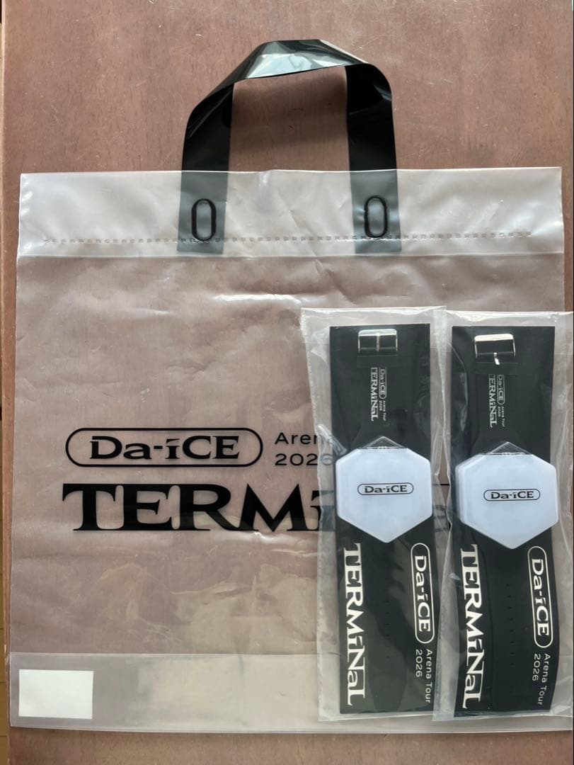 Da-iCE Arena Tour 2026 ブレスレットライト2本セット