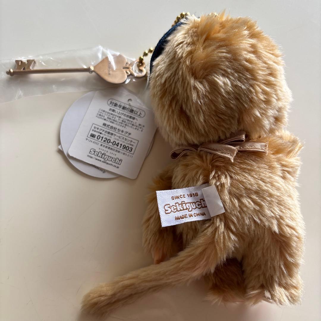 モンチッチ キーホルダー　デニム男の子