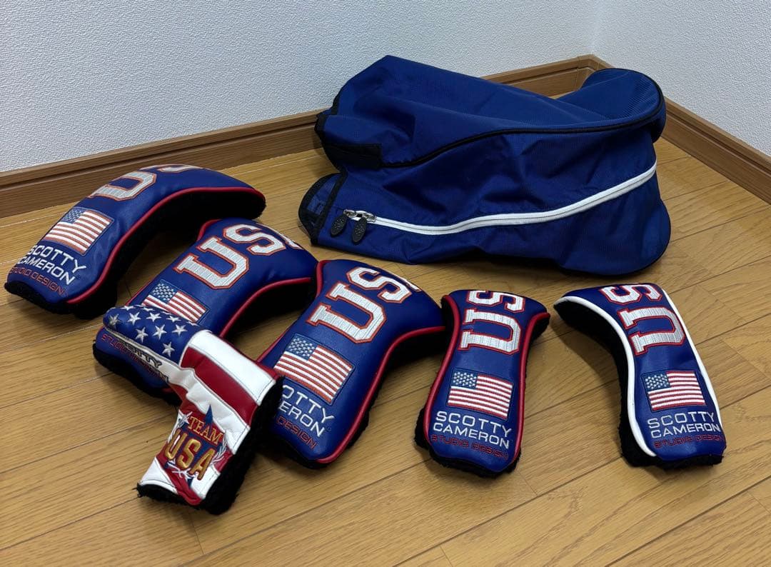 SCOTTY CAMERON ライダーカップキャディバッグ　ヘッドカバーセット