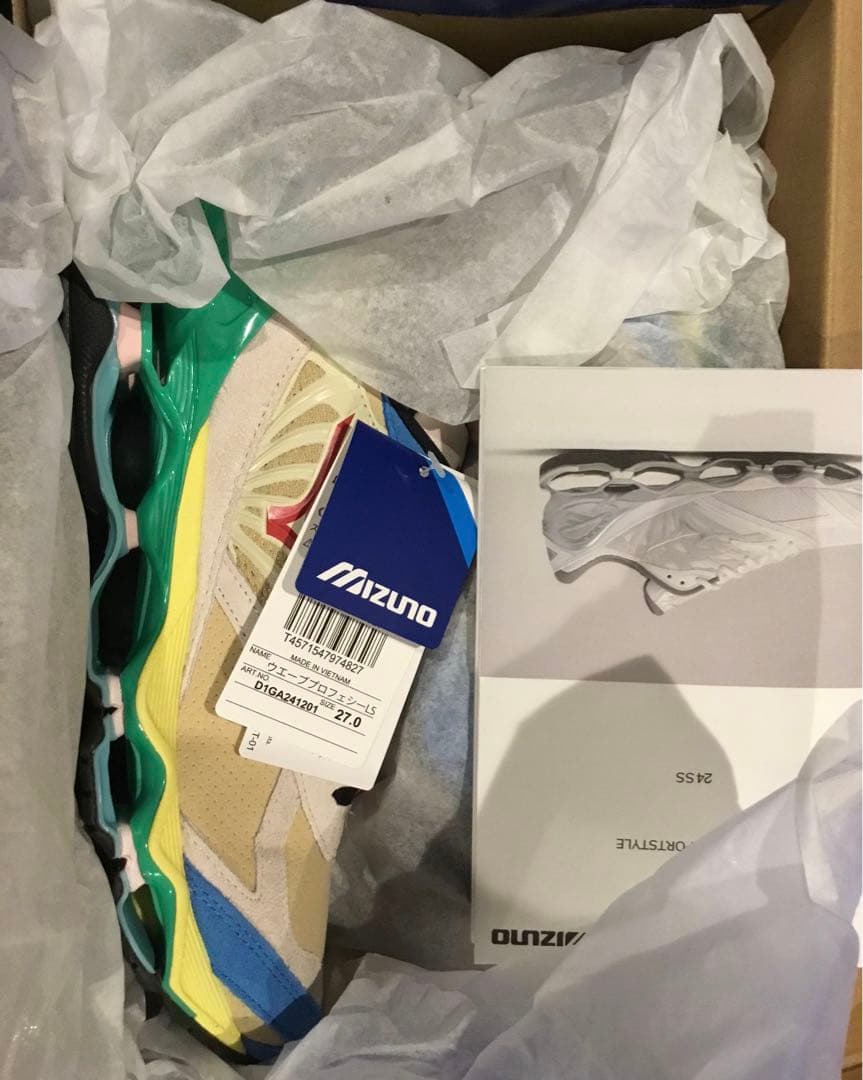 ミズノmizuno WAVE PROPHECY LS ウェーブプロフェシー27