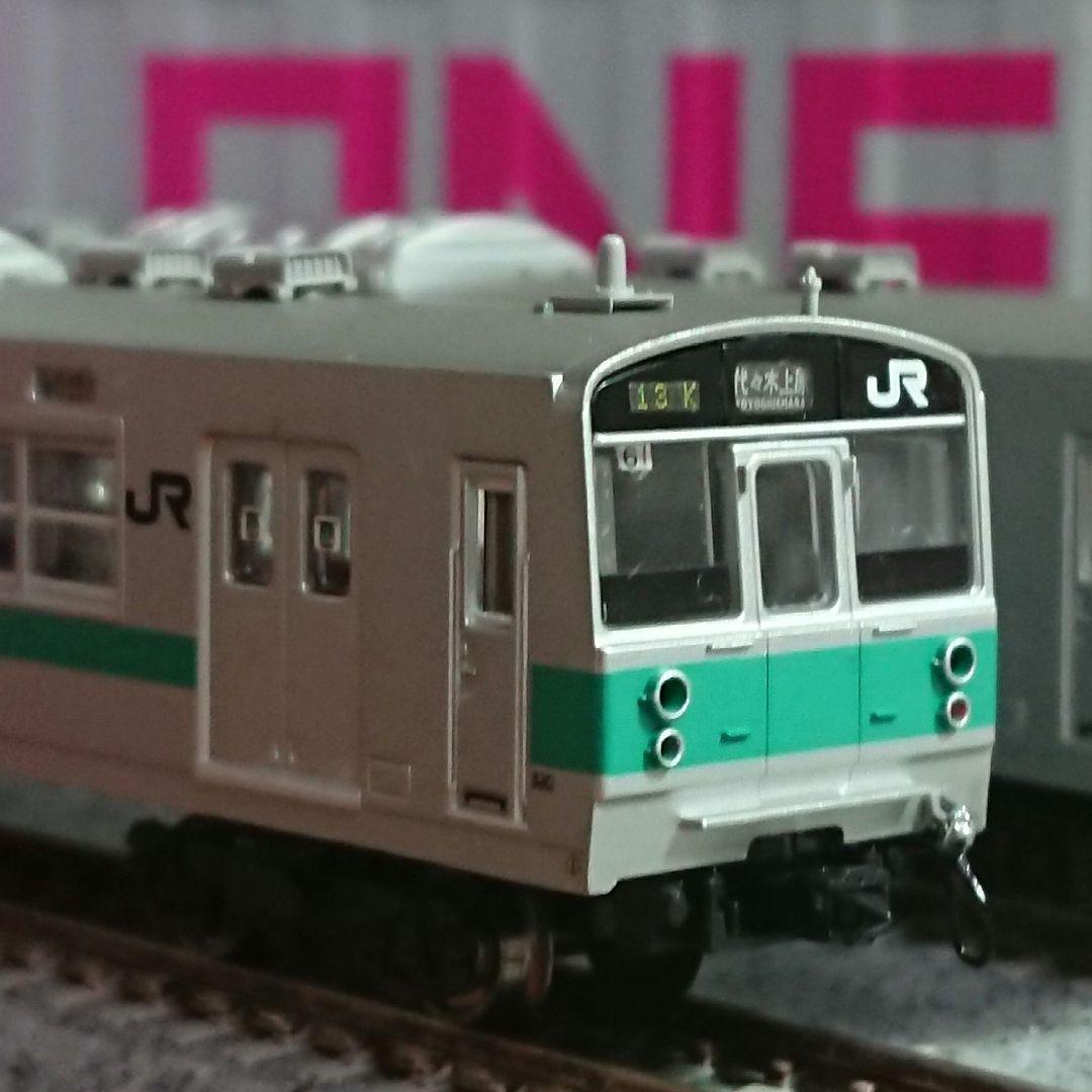 Nゲージ マイクロエース 203系100番台 LED換装 ドア窓表記 精密加工品