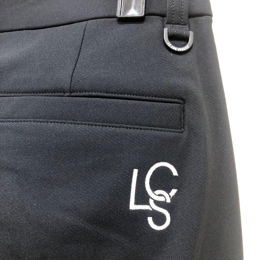ルコックスポルティフ黒 ストレッチパンツ レディース ゴルフLL