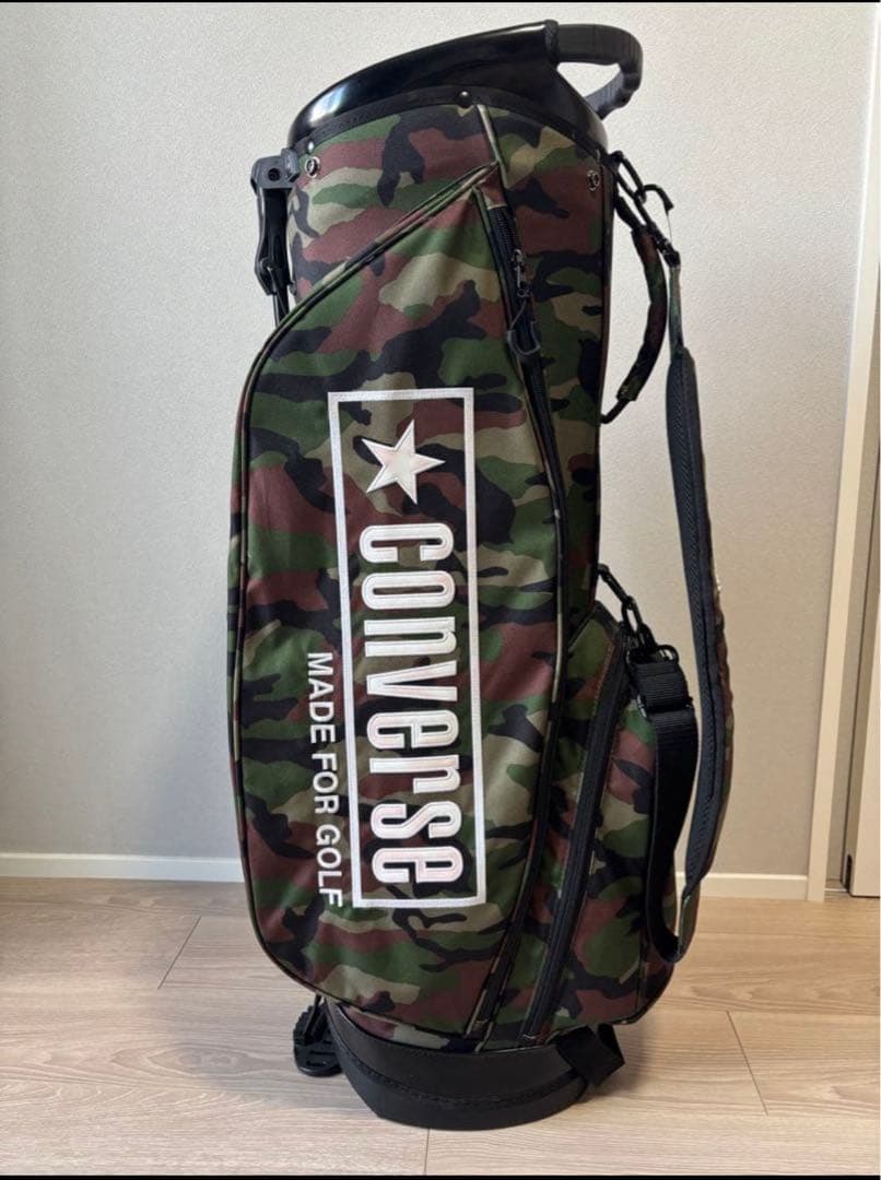 CONVERSE 迷彩 ゴルフバッグ　美品