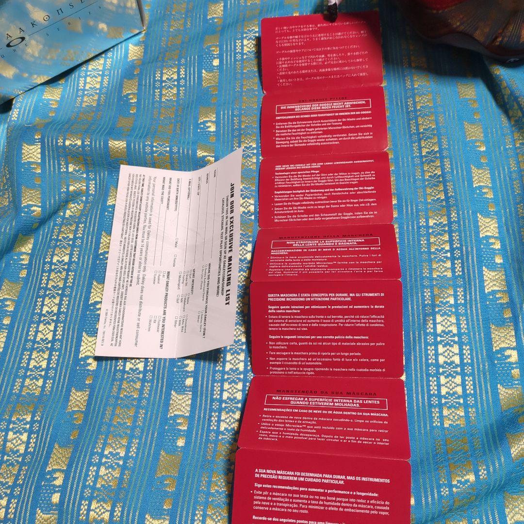 Oakley Teri Håkonsen クローバー　ゴーグル　japanfit