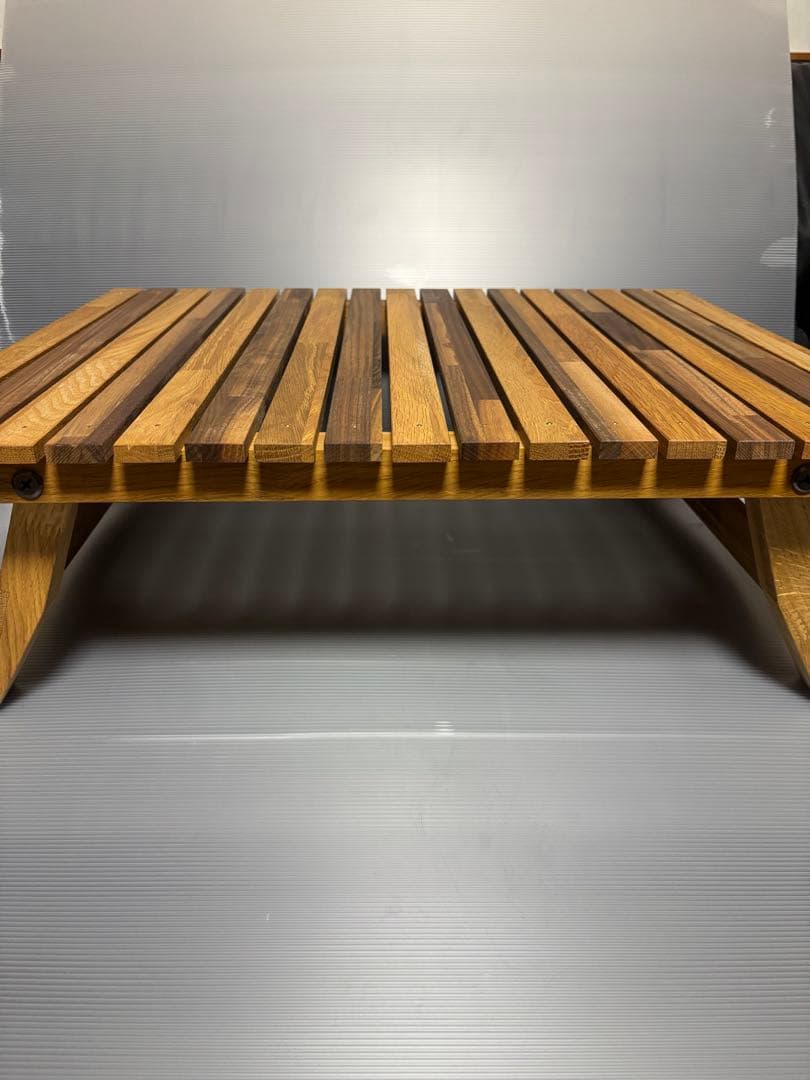 アウトドアテーブル オーク・ウォルナット キャンプオーパーツ