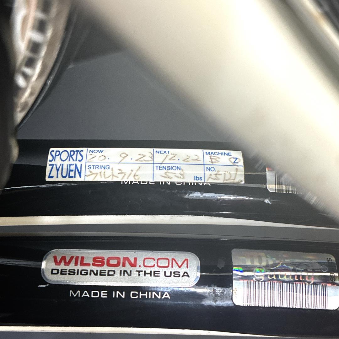 Wilson K SIX ONE LITE ウィルソン　硬式ラケット２本セット