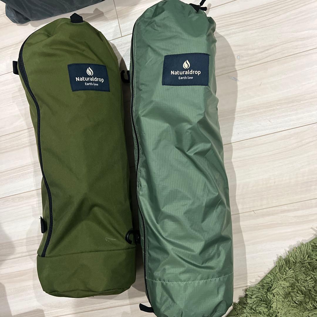 Naturaldrop Earthline　高床移動式タイニーテントコット