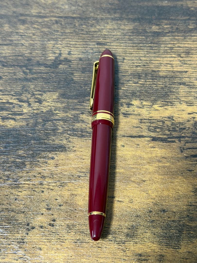 新品未使用　長刀　ディープレッド　ふでDEまんねん　NAG セーラー　万年筆