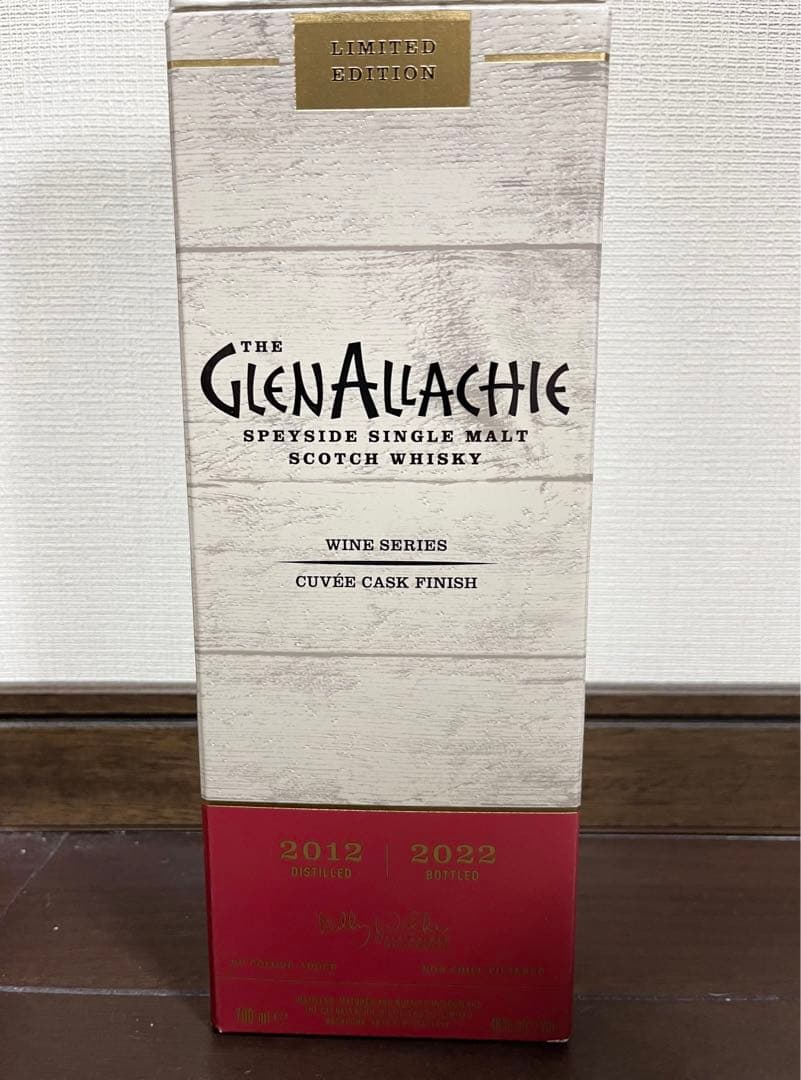 生産終了グレンアラヒ 2012 キュヴェ ワイン カスク フィニッシュ