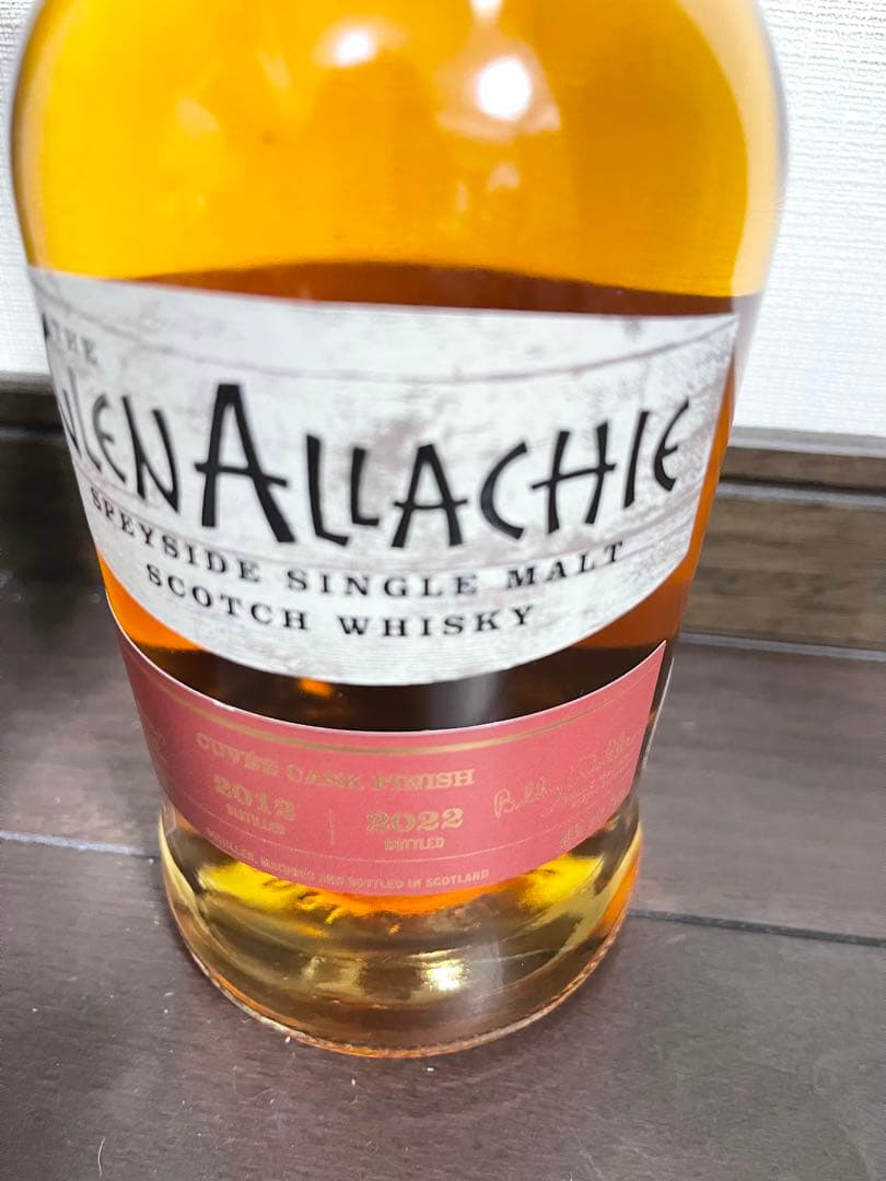 生産終了グレンアラヒ 2012 キュヴェ ワイン カスク フィニッシュ