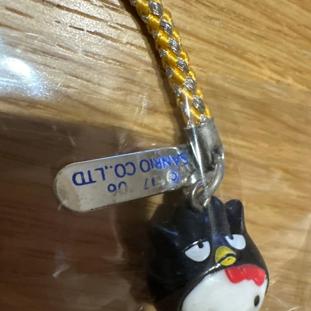 かぶりんぼキティ　シナモロール☆バッドばつ丸☆根付け ストラップ