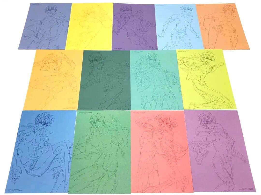 美品◎Free!Dive to the Future プロフィールカード 七瀬遙