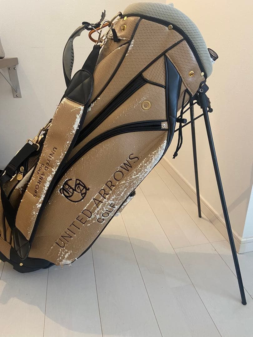 ユナイテッドアローズ　キャディバッグ スタンド式キャディバッグ　 GOLF