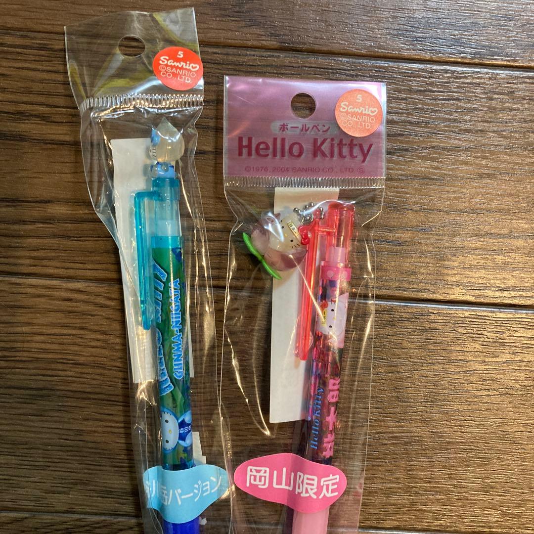 ご当地　ハローキティ ボールペン 14本
