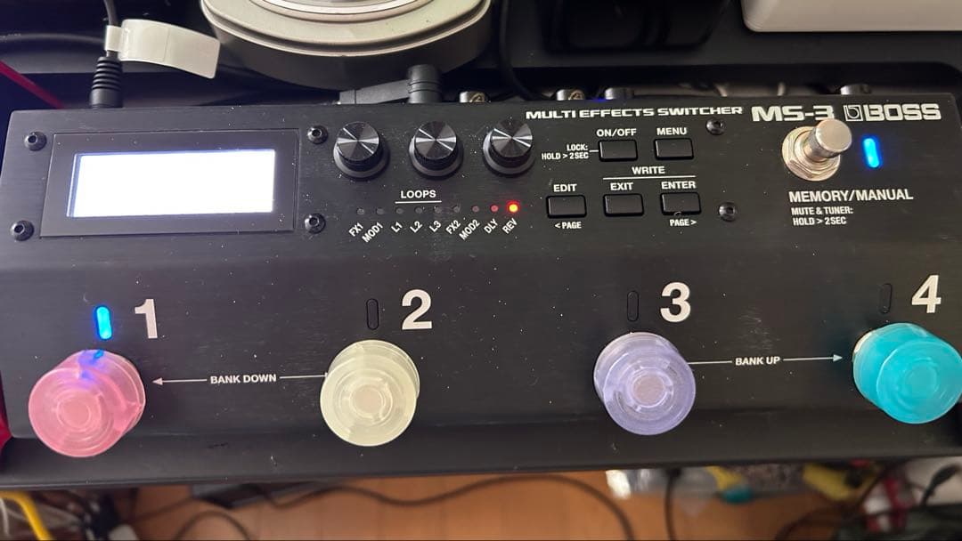 BOSS MS-3 マルチエフェクトスイッチャー　中古