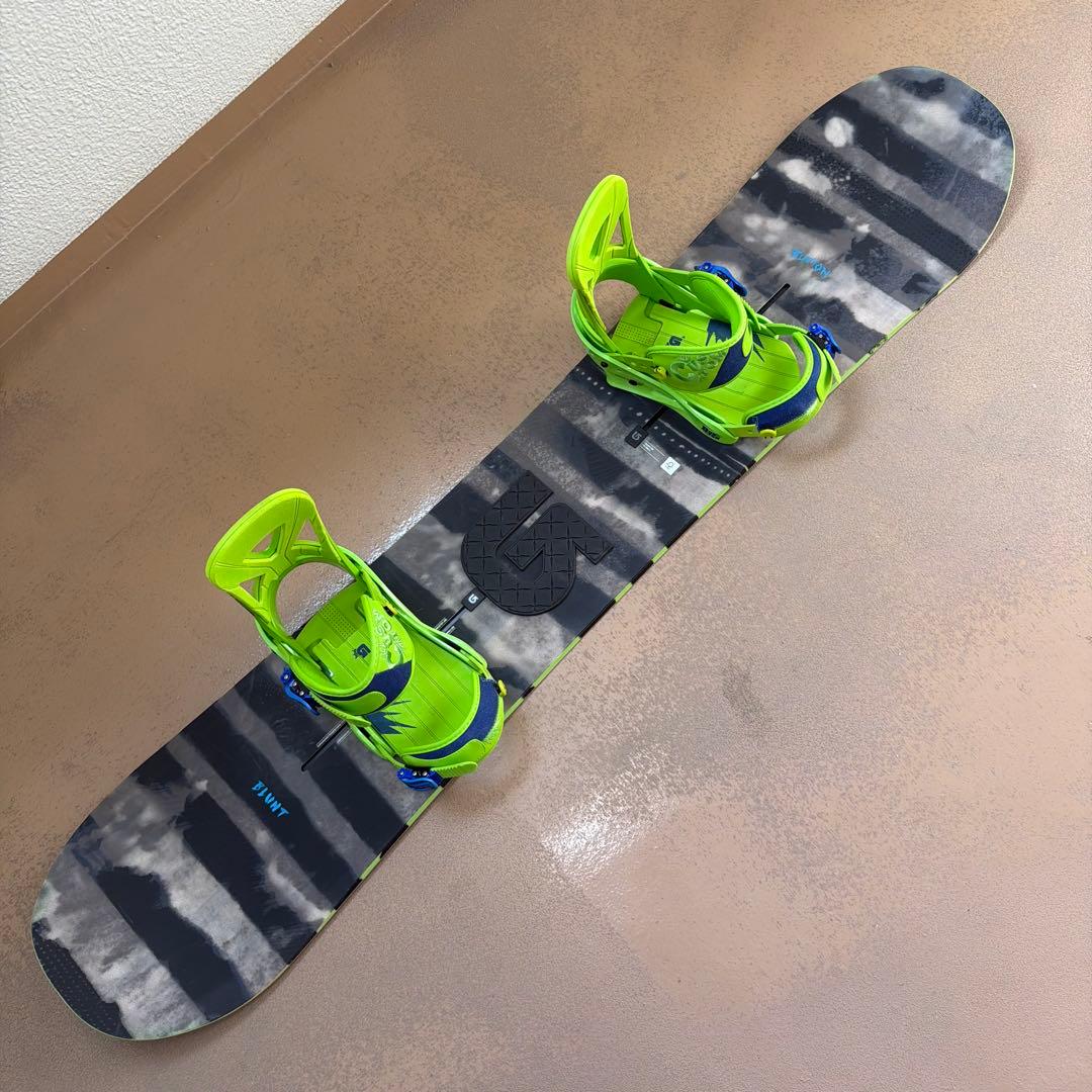 大人気モデル！ BURTON BLUNT 150 FV ダブルキャンバー ！