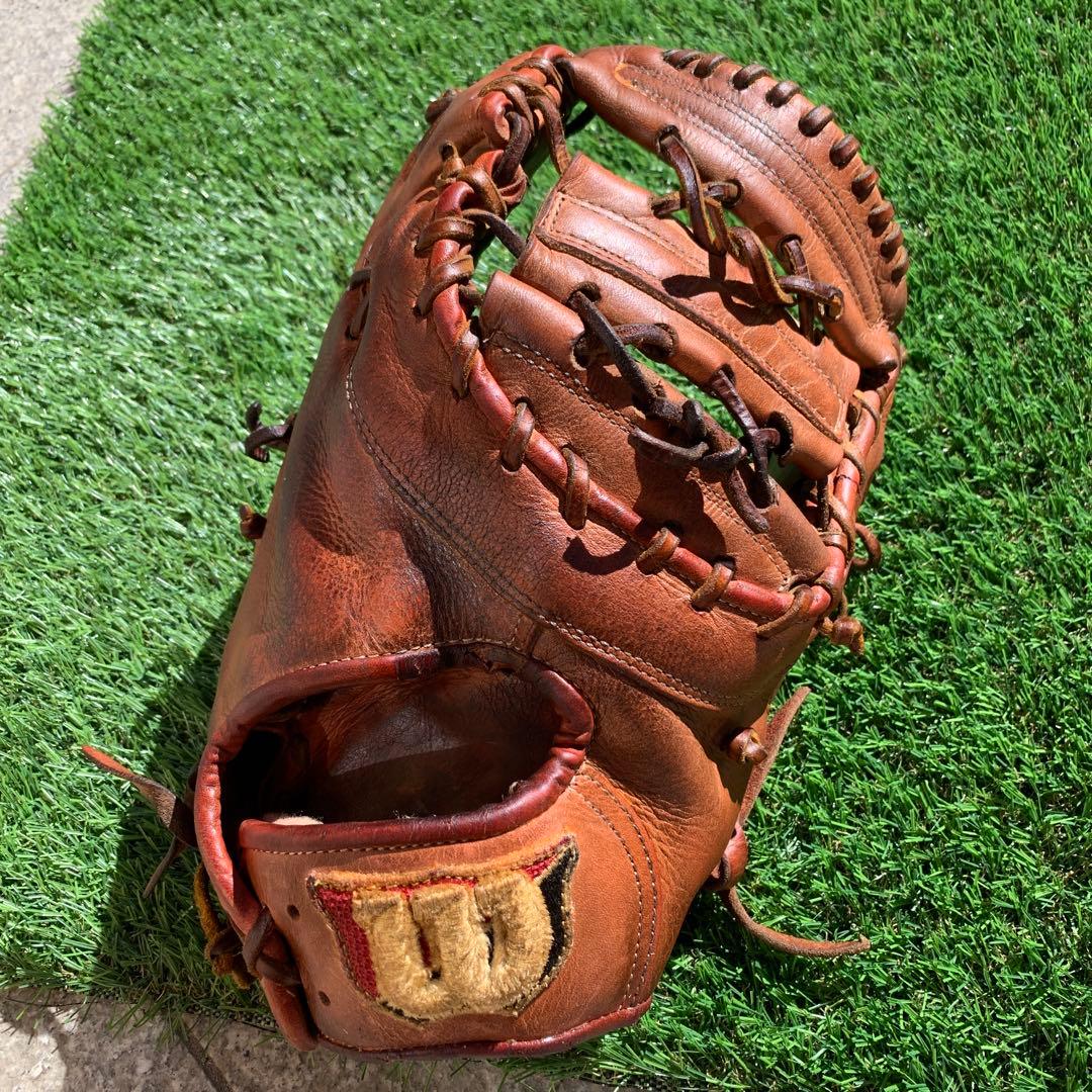 型良好　ウィルソン　硬式ファーストミット