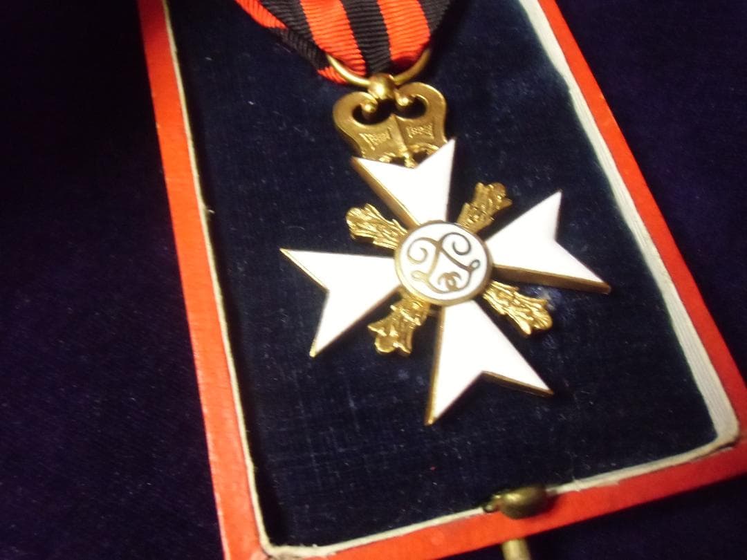 ＢＥベルギー軍＊軍及び市民有功十字勲章１級（実物）