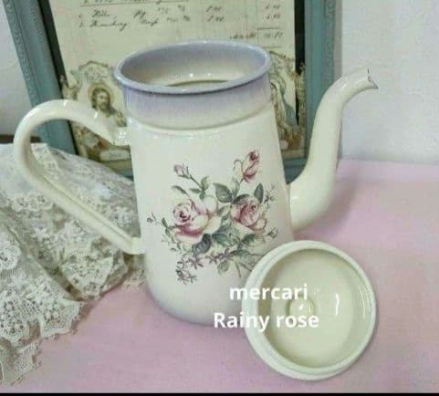 1833:最終価格♥イマン好き!　麗しのビビアン　コーヒーポットL　新品未使用