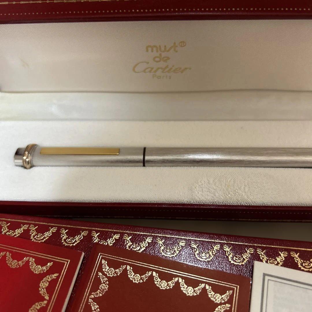Cartier must ボールペン ケース付き