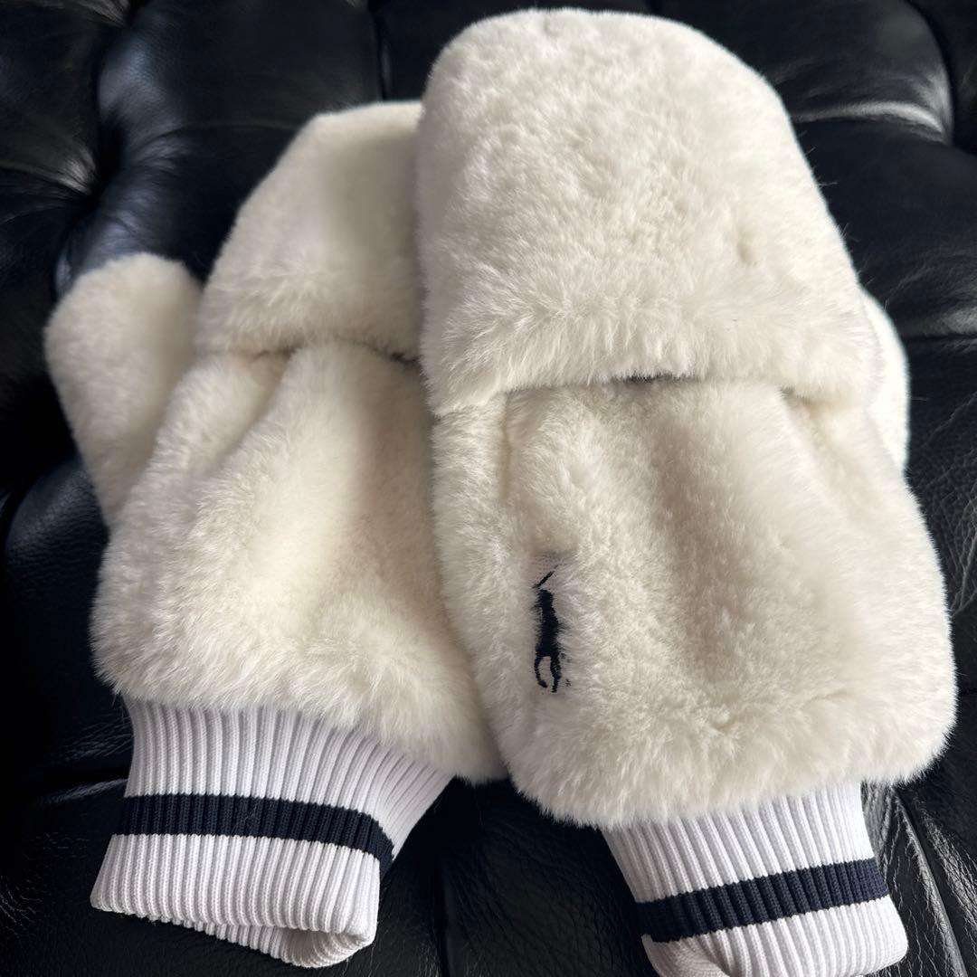 ポロラルフローレン　グローブ　ミトンタイプ　防寒対策