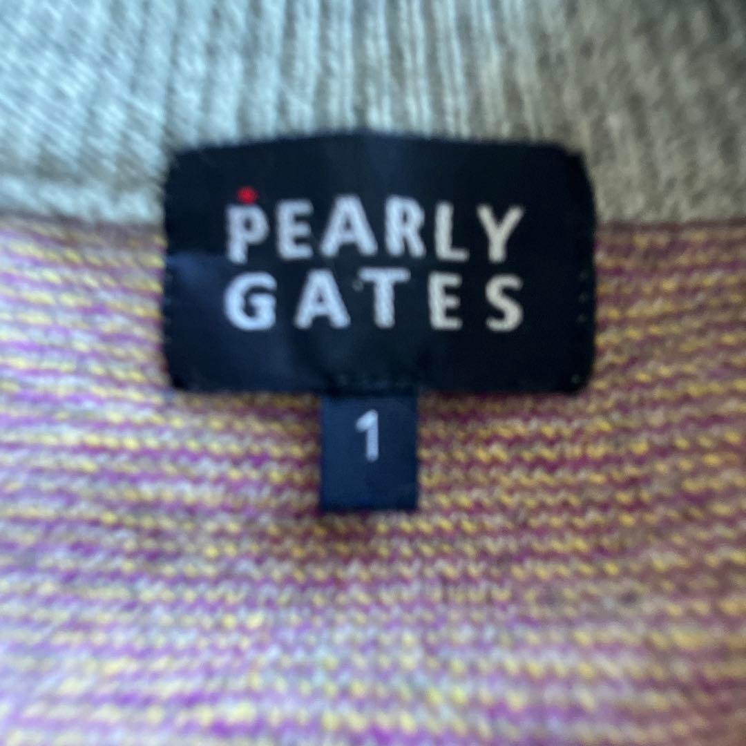 パーリーゲイツ　ウールジップアップセーター